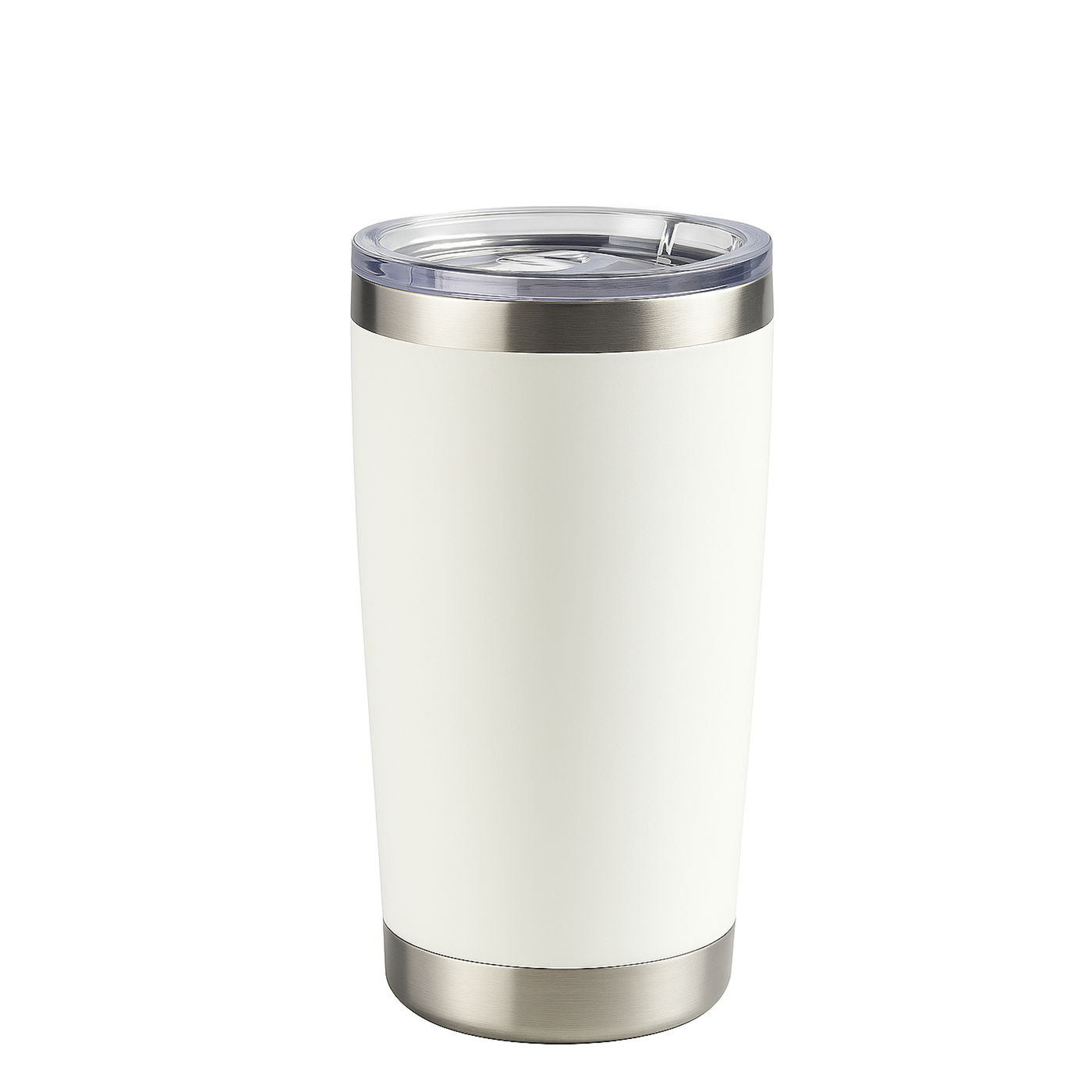 Riva Tumbler - 20oz, stainless steel, White EverCoat