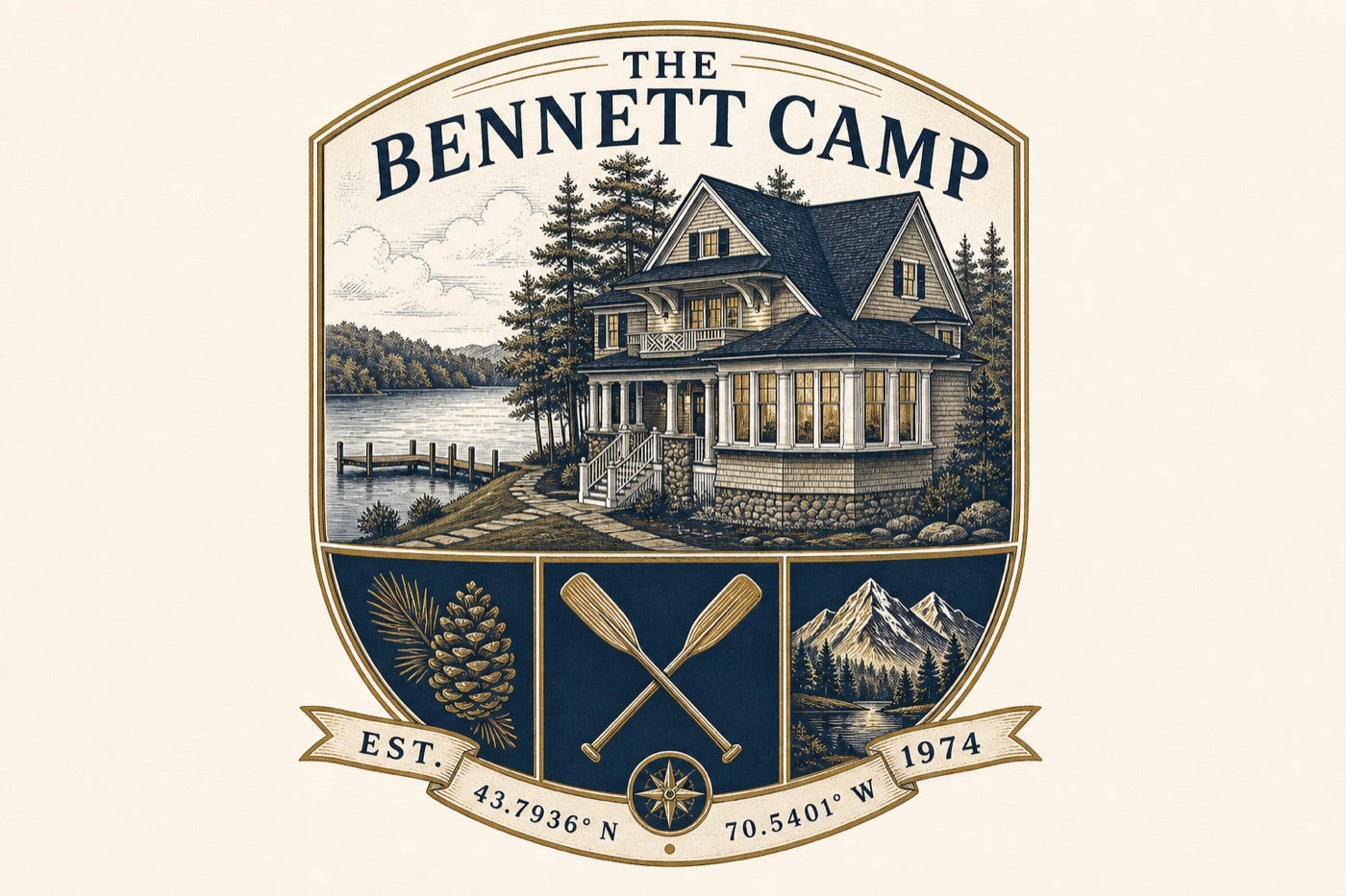Family crest of The Bennett Camp